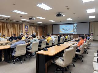 4. ประชุมเพื่อเตรียมความพร้อมเปิดตัวโครงการพัฒนากำลังคนเพื่อส่งเสริมอาชีพที่ 2 ปีงบประมาณ พ.ศ. 2567 วันที่ 22 มกราคม 2567 ณ ห้องประชุมรวงผึ้ง ชั้น 8 อาคารเรียนรวมและอำนวยการ (อาคาร 14)
